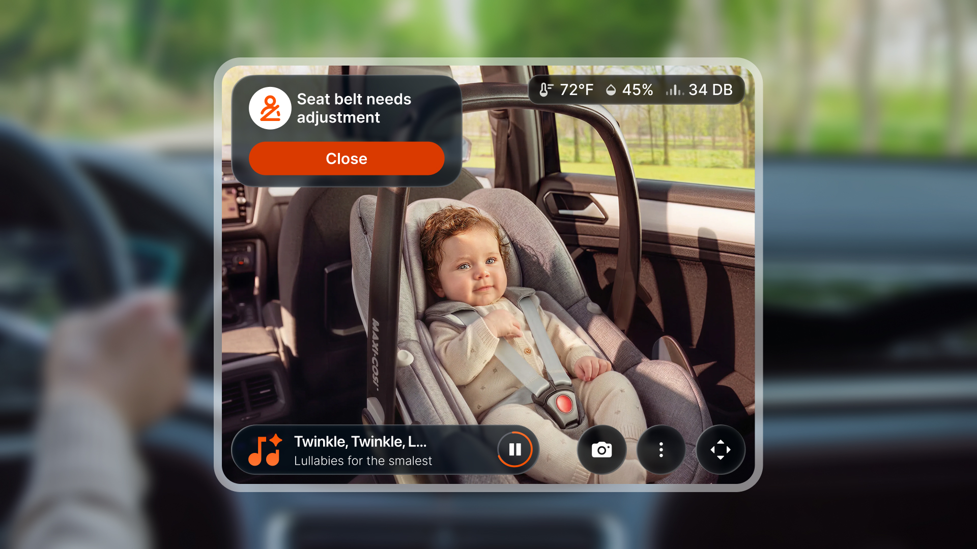 In-Vehicle Child Monitoring